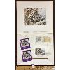 Image 2 : LOT OF 3 - CONSERVATIVE WILDLIFE HABITAT - STAMP AND PRINT SETS - SEE ALL PICS