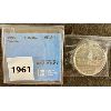 Image 1 : 1939 CND SILVER DOLLAR - UNC GRADED VF - 30 