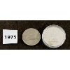 Image 1 : LOT OF 2 - 1969 / 1976 CND ONE DOLLAR COINS