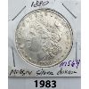 Image 1 : 1880 MORGAN'S US $1 COIN - .900 SILVER