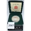 Image 1 : 2001 50TH ANNIVERSARY NATIONAL BALLET CDN $1 COIN - PROOF .925 SILVER