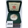 Image 1 : 2002 50TH ANNIVERSARY GOLDEN JUBILEE CDN $1 COIN - PROOF .925 SILVER