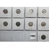 Image 2 : LOT OF 9 - CDN 10 CENT SILVER COINS - 1960 TO 1968