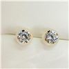 Image 1 : $120 14K  CZ Earrings