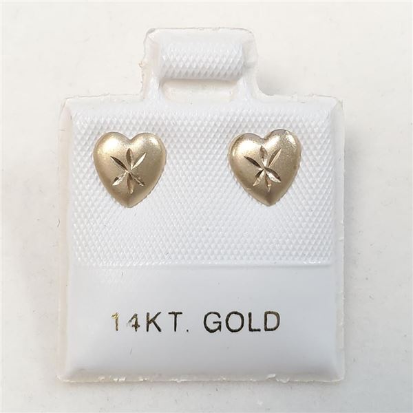 $200 14K  Screwback Earrings