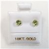 Image 3 : $160 10K  Peridot Earrings