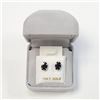 Image 5 : $400 10K  Sapphire(2.2ct) Earrings