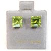 Image 2 : $400 14K  Peridot(3.3ct) Earrings