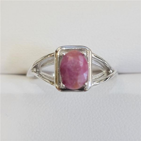 $200 Silver Ruby Ring