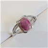Image 2 : $200 Silver Ruby Ring
