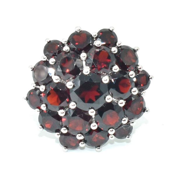 $250 Silver Garnet Ring