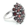 Image 2 : $250 Silver Garnet Ring