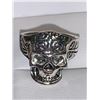 Image 2 : $90 Silver Biker Skull Ring