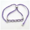Image 3 : Silver Amethyst(4.5ct) Bracelet