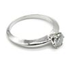 Image 3 : Silver Moissanite (Round 6 Mm)(0.8ct) Ring