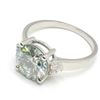 Image 5 : Silver Moissanite (Round 9 & 1.5 Mm)(2.85ct) Ring