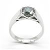 Image 1 : Silver Moissanite(1.95ct) Ring