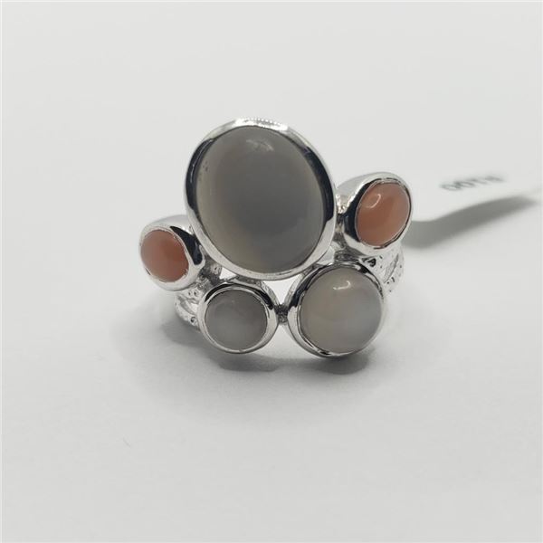 $150 Silver Moonstone (8ct) Ring