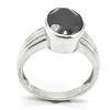 Image 1 : Silver Black Spinel(6.9ct) Ring