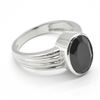 Image 4 : Silver Black Spinel(6.9ct) Ring