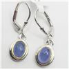 Image 2 : $120 Silver Tanzanite(2.4ct) Earrings