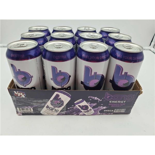Bang Energy- Bangster Berry (12 x 473ml)