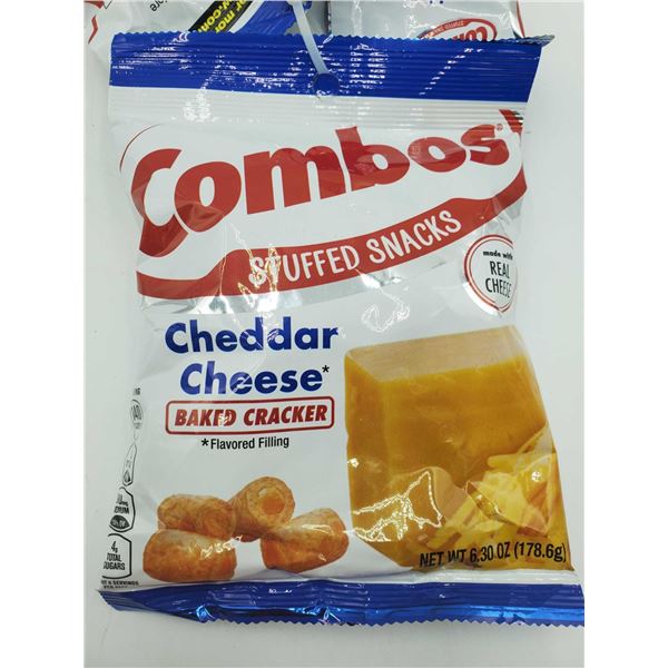 Combos Stuffed Snacks-Cheddar Cheese (3 x 178.6g)