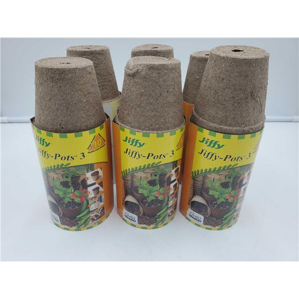 Jiffy Jiffy-Pots (6 x 3)