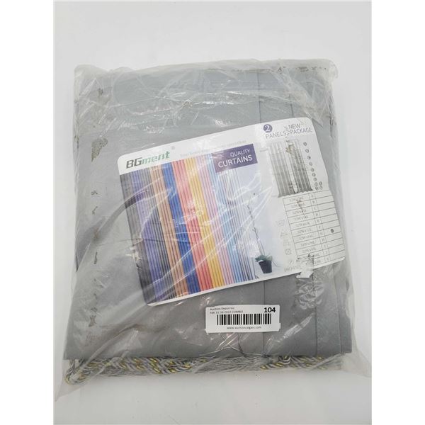 BGment (52in x 84in) 2 Curtain Panels