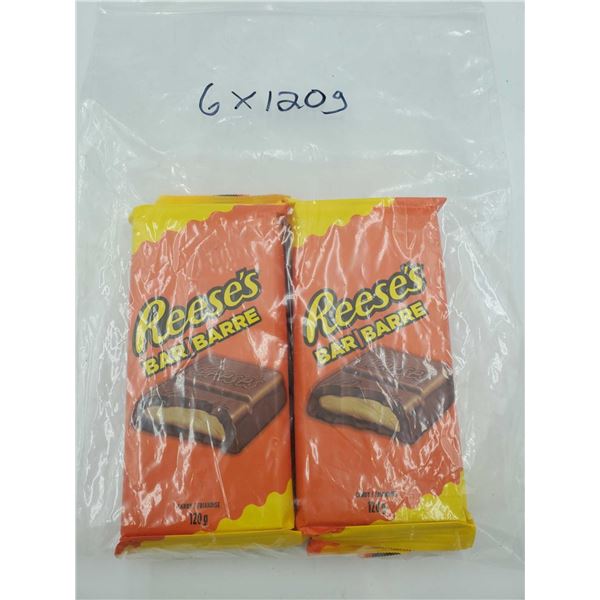 Reese's Peanut Butter Candy Bars (6 x 120g)