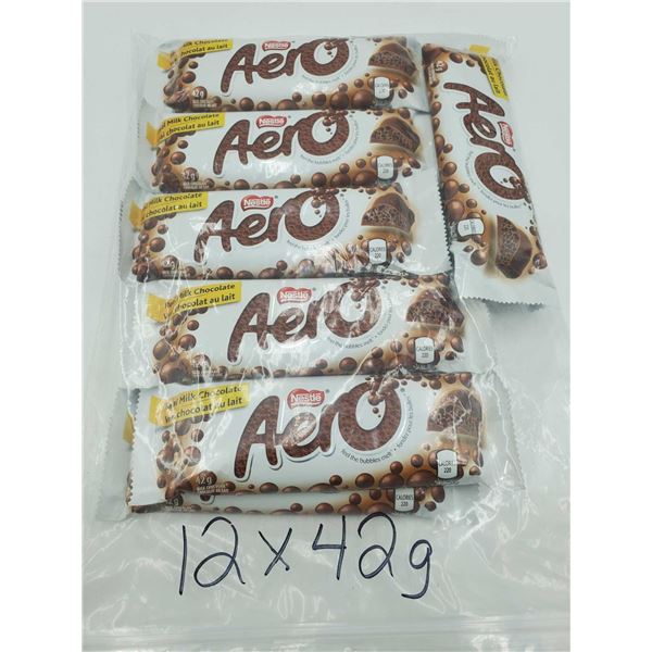 Nestle Aero Chocolate Bars (12 x 42g)
