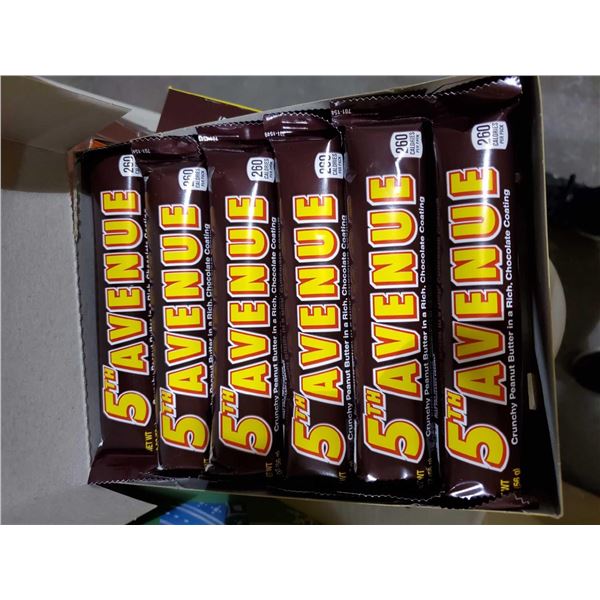 5TH Avenue Crunch Peanut Butter in Rich Chocolate Coating Candy Bars (18 x 56g)