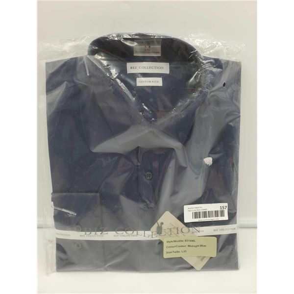 Biz Collection Dress Shirt (L)
