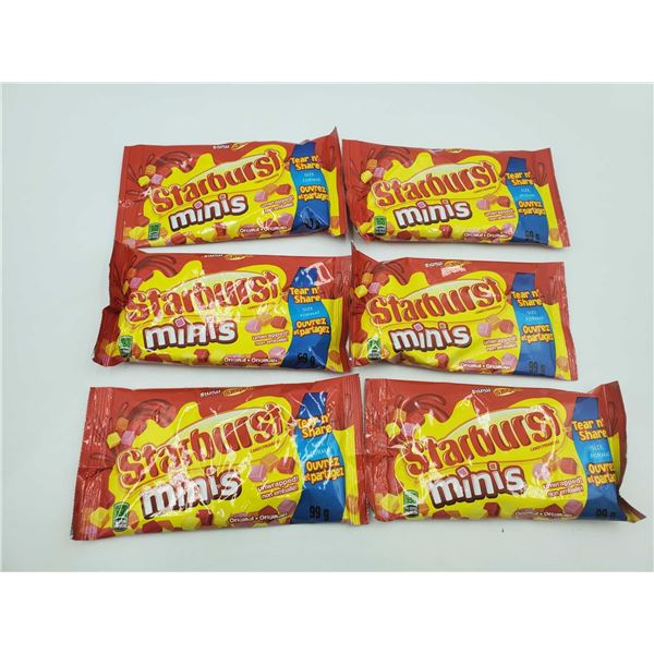 Starburst Mini's (6 x 99g)