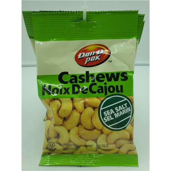 Dan-D-Pak Cashews, Sea Salt (5 x 92g)
