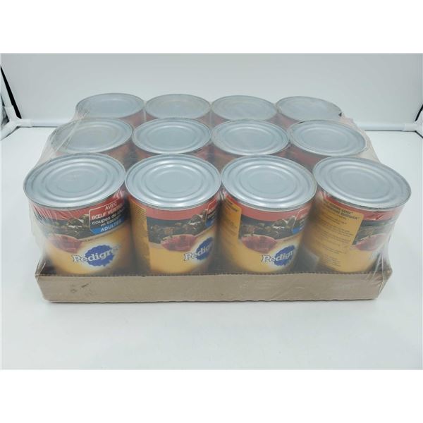 Pedigree Adult Can Dog Food (12 x 630g)