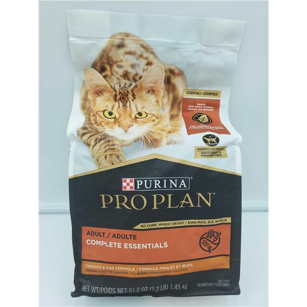 Purina Pro Plan Adult Complete Essentials Cat Food (3.2lbs)