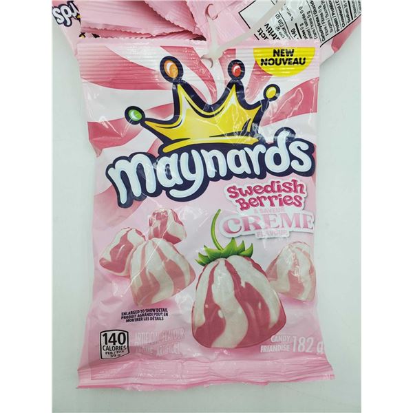 Maynards Swedish Berries Creme Candy (6 x 182g)