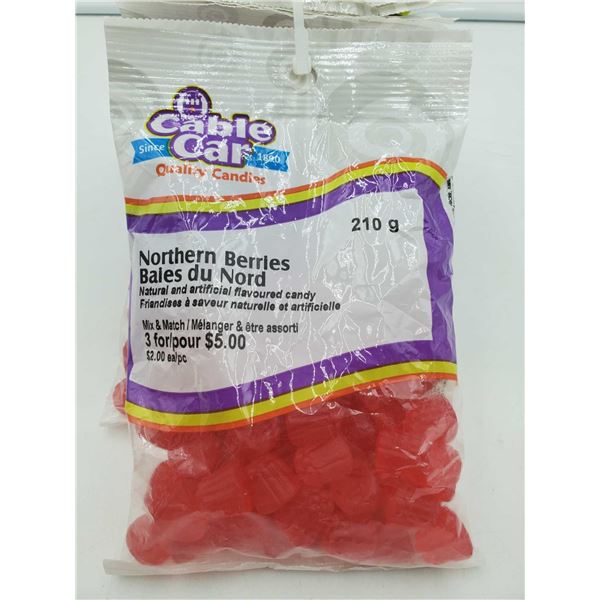 Cable Car Northern Berries Candy (6 x 210g)