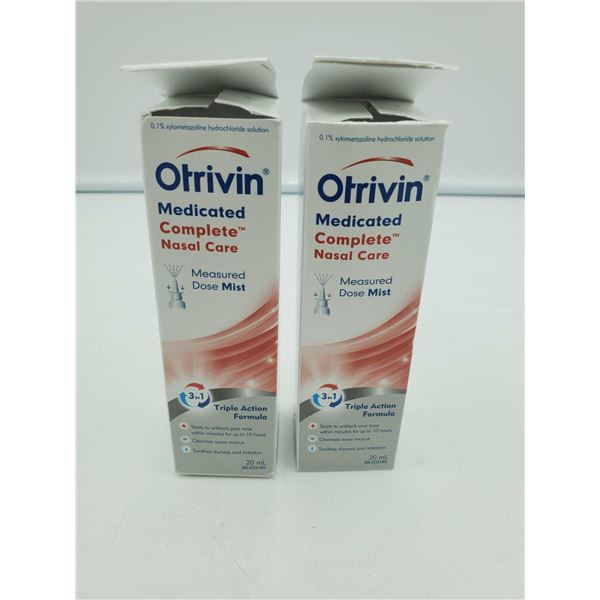 Otrivin Medicated Complete Nasal Care (2 x 20ml)