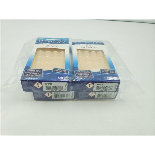 Broadway Fast French Press-on Nails (4 x 24)