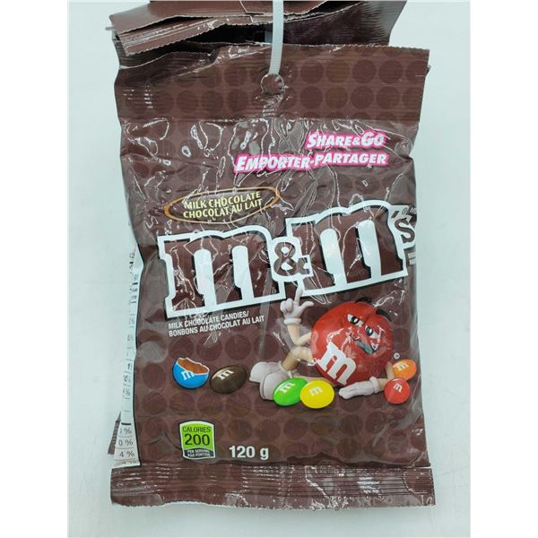 M&M's Milk Chocolate Candy (6 x 120g)
