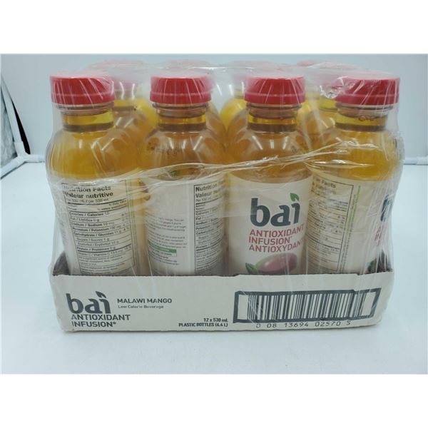 Bai Malawi Manog Antioxidant Beverage (12 x 530ml)