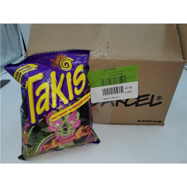 Takis Dragon Sweet Chili (18 x 90g)