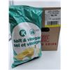 Image 1 : Circle K Salt & Vinegar Potato Chips (8 x 180g)
