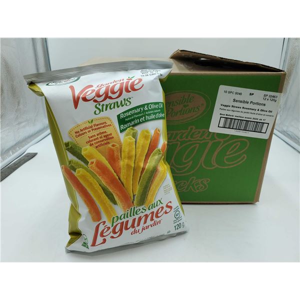 Sensible Portions Veggies Straws (12 x 120g)