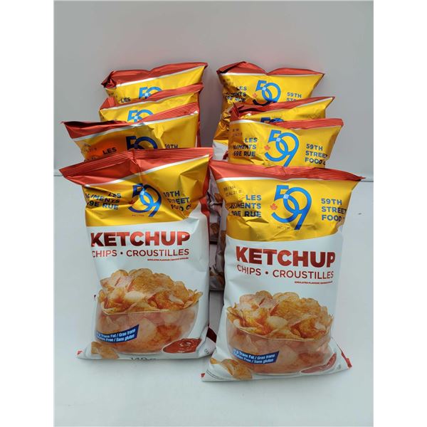 59th Street Ketchup Potato Chips (8 x 140g)