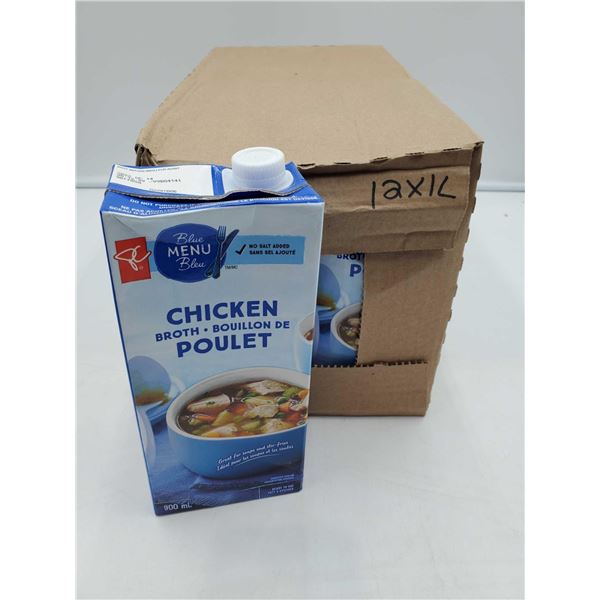Blue Menu Chicken Broth (12 x 1L)
