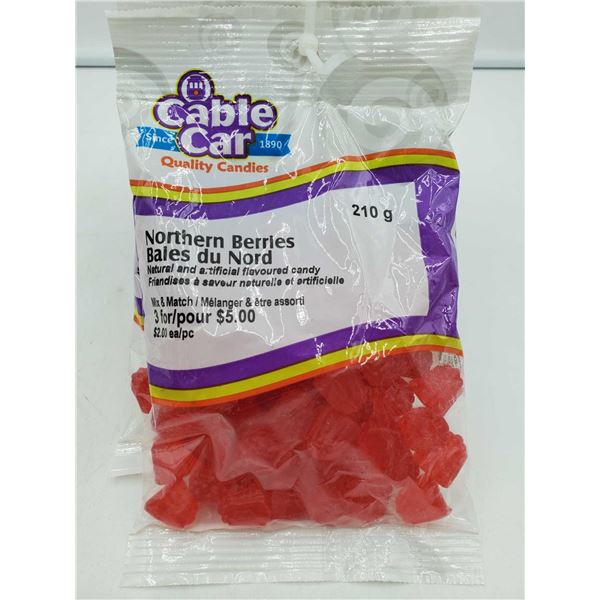 Cable Car Northern Berries Candy (6 x 210g)