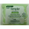Image 2 : Simple Makeup Cleansing Wipes (4 x 25)